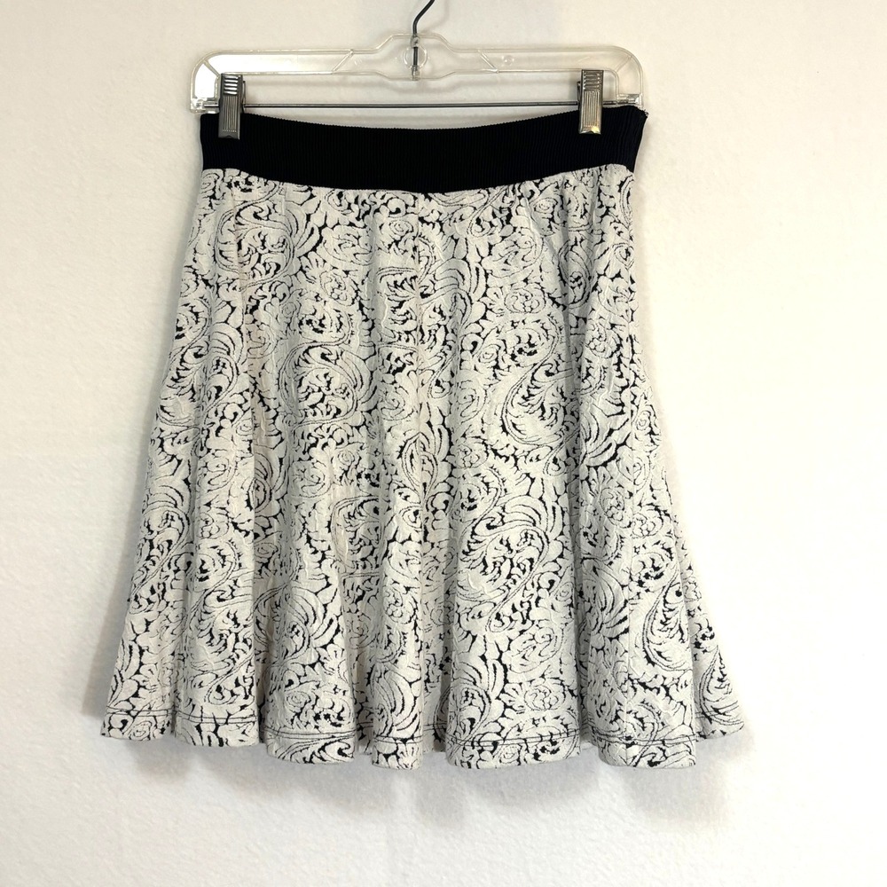 Philosophy‎ A-Line mini Skirt Size Small floral print elastic waist
